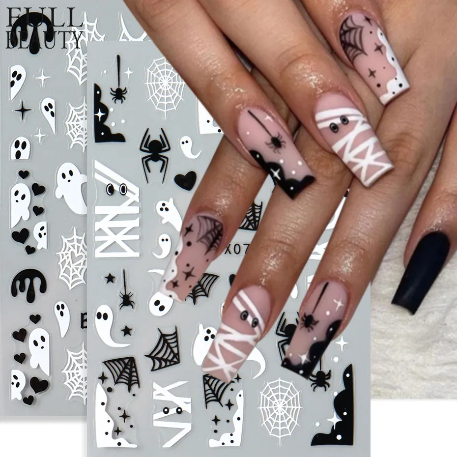 Halloween Cartoon Nail Art Stickers