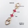 Four-Leaf Clover With Drill (Light Gold Two Red)