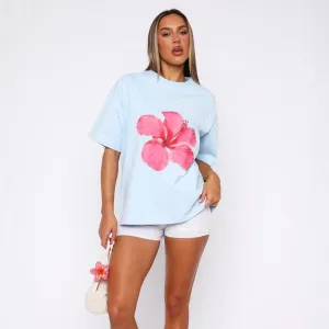 Women Casual Floral Printed Short Sleeve Loose Fit T-Shirt