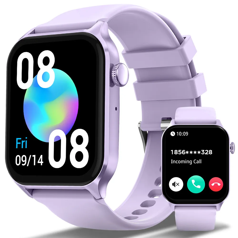 1.83 Inch Motion Monitoring Bluetooth Call Ultra-Thin Waterproof Sports Smart Watch