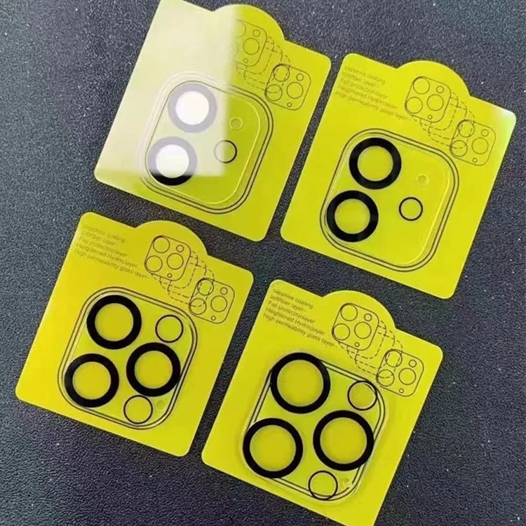 HD Tempered Glass Camera Lens Film for Apple Anti-Fingerprint Auto-Repair Posterior Membrane