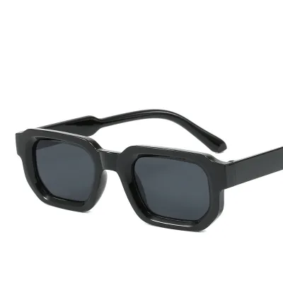 Fashion Casual Simple Ice Transparent Square Sunglasses