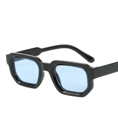 Fashion Casual Simple Ice Transparent Square Sunglasses