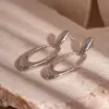 Silver Needle-Silver Oval