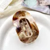 10Cm Round Clamp-Marble Khaki (Original Ginger)