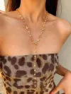 Gold Imitation Pearl 0744