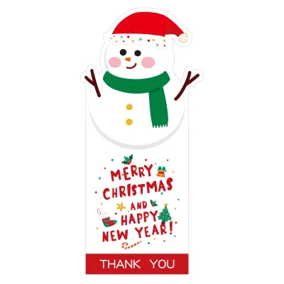 Christmas Santa Claus Gift Box Sealing Sticker 50-Piece Pack Self-Adhesive