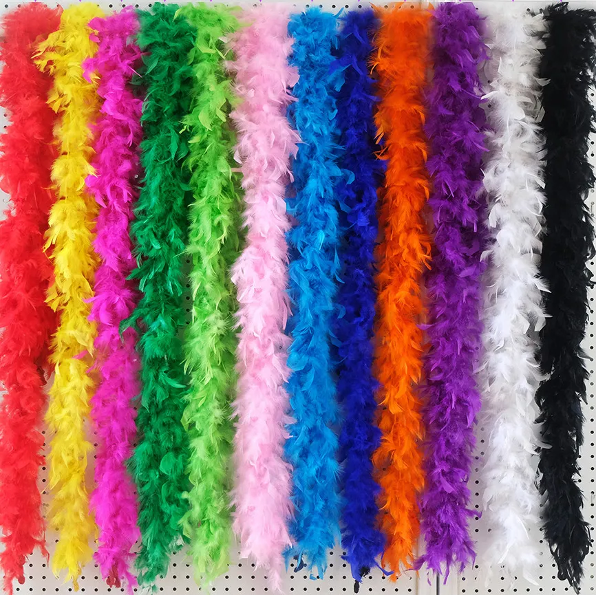 Fashion Solid Color Feather Decoration for Party Wedding