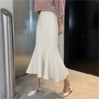 Women Fashion Jacquard Leopard Print Skirt