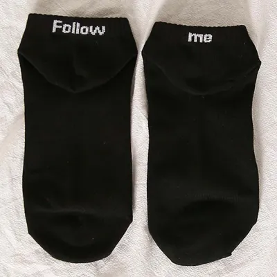 Men Cotton FUCK OFF Letter Socks Novelty Fun Socks