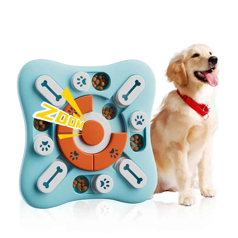 Fashion Pet Dog Slow Food Leak Vocalizable Toy ABS Material