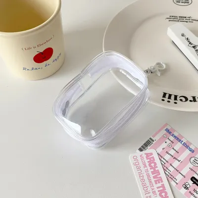 Fashion Solid Color Transparent Doll Bag