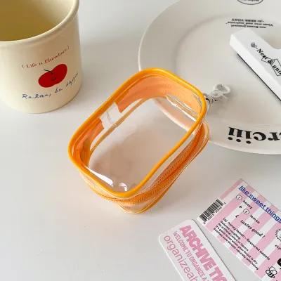 Fashion Solid Color Transparent Doll Bag