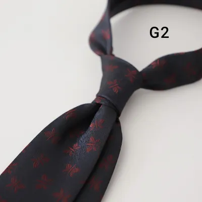 Men's Fashion Retro Geometric Jacquard Polyester Filament Business Tie