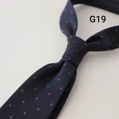 Men's Fashion Retro Geometric Jacquard Polyester Filament Business Tie