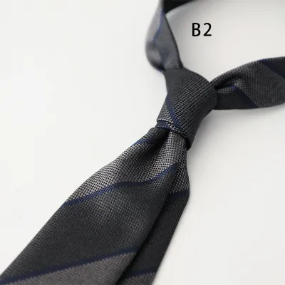 Men's Retro Stripe Jacquard Business Bow Tie