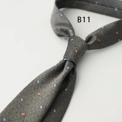 Men's Retro Stripe Jacquard Business Bow Tie