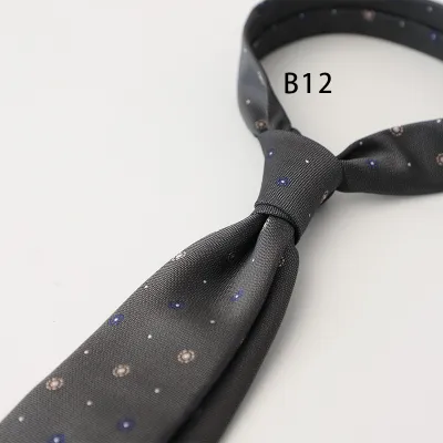 Men's Retro Stripe Jacquard Business Bow Tie