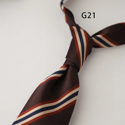 Men's Retro Stripe Jacquard Business Bow Tie