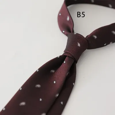 Men's Retro Stripe Jacquard Business Bow Tie