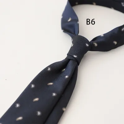 Men's Retro Stripe Jacquard Business Bow Tie