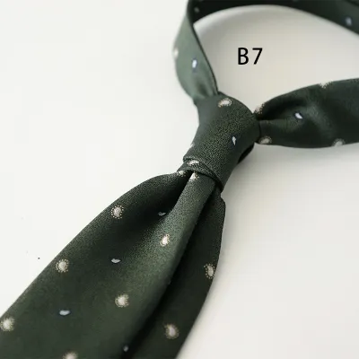 Men's Retro Stripe Jacquard Business Bow Tie