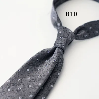 Men's Retro Stripe Jacquard Business Bow Tie