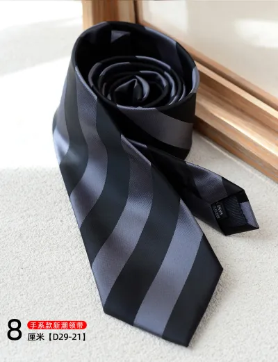 Men Fashion Retro 8cm Geometric Pattern Business Tie