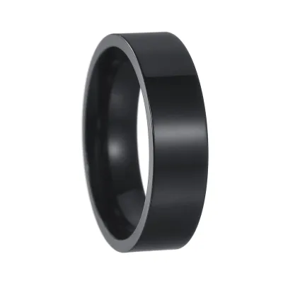 Men Women Fashion Simple Stainless Steel Couple Ring