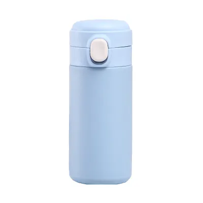 Simple Portable Solid Color Stainless Steel Thermos Cup