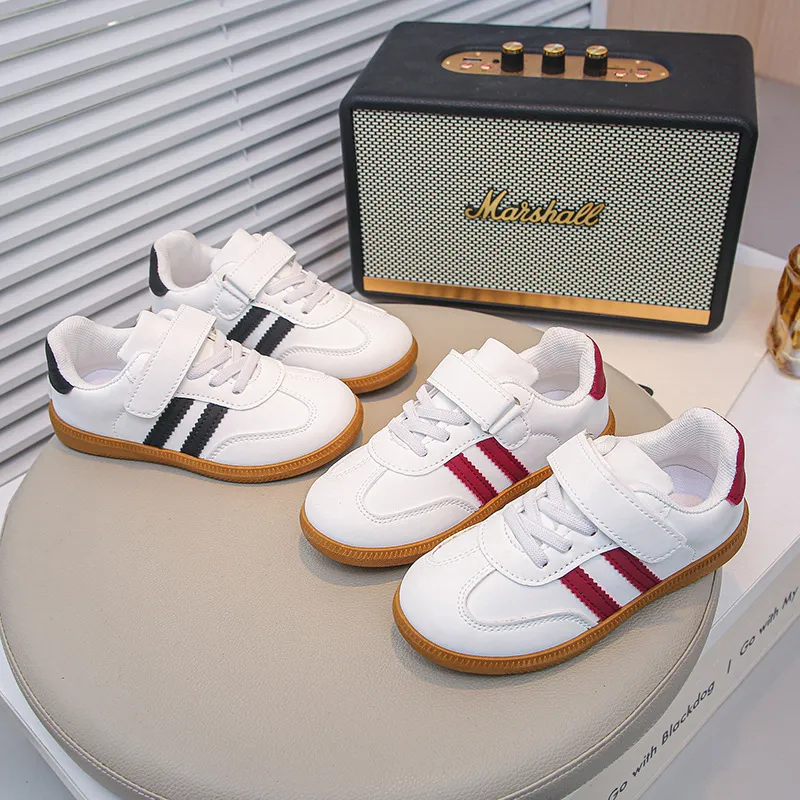 Kids Boys And Girls Fashion Casual Color Block Soft Bottom Sneaker S-5XL