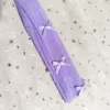 Purple Socks Purple Bow