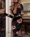 Black Floral