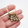 16 Chess Keychain Gold