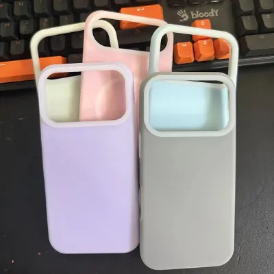 For Iphone17 Liquid Silicone Full Coverage Phone Case