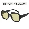 Bright Black Green Yellow