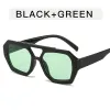 Bright Black Green