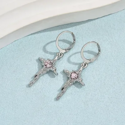 Fashion Simple Rhinestone Lovely Bow Leaf Star Earrings