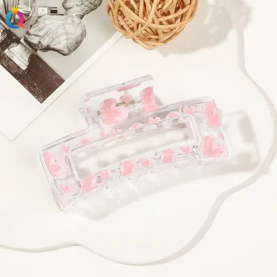 Fashion Leopard Printing Hair Clip for Women