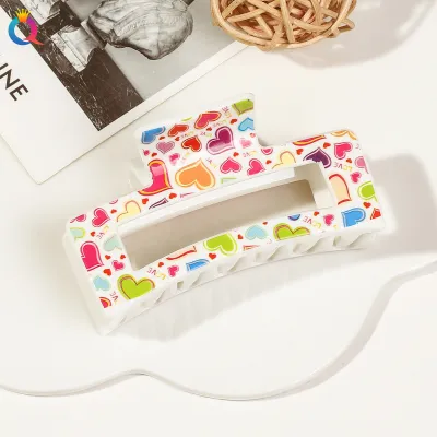 Fashion Leopard Printing Hair Clip for Women