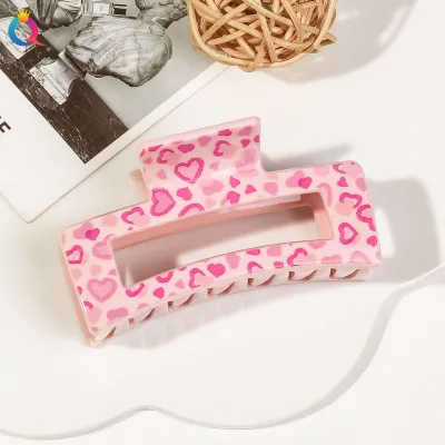 Fashion Leopard Printing Hair Clip for Women