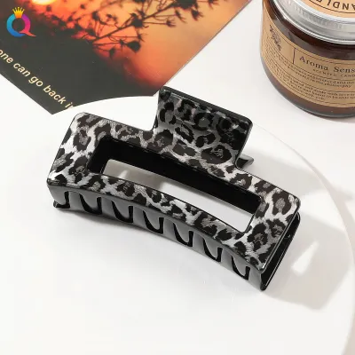 Fashion Leopard Printing Hair Clip for Women