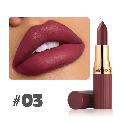 LEAF P0EM Matte Lipstick Easy Color 3.5G