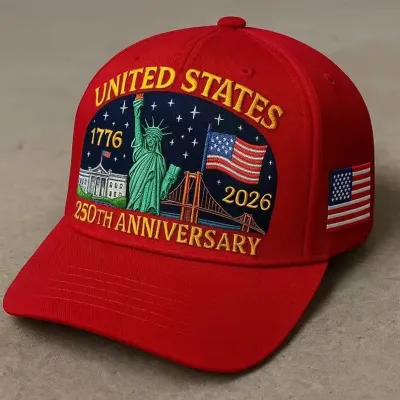 Fashion Casual Eagle Flag Printed Baseball Cap