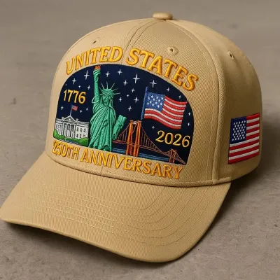 Fashion Casual Eagle Flag Printed Baseball Cap