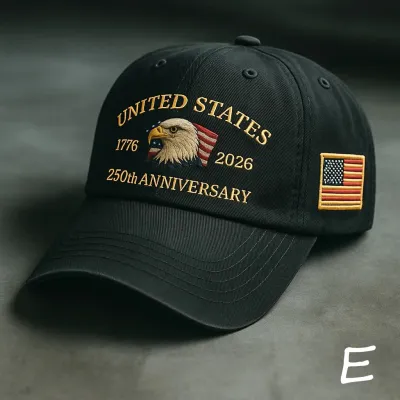 Fashion Casual Eagle Flag Printed Baseball Cap