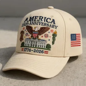 Fashion Casual US 250th Anniversary Baseball Cap