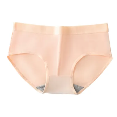 Women Basic Solid Color High Waist Panties Underwear 20pieces/kit