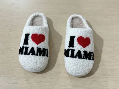 Custom Plush Slippers