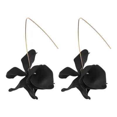 Fashion Creative Flower Pendant Earrings for Women